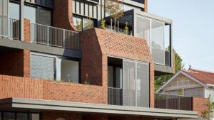 Delicate and density do not normally get linked together. But one apartment complex breaks the mould